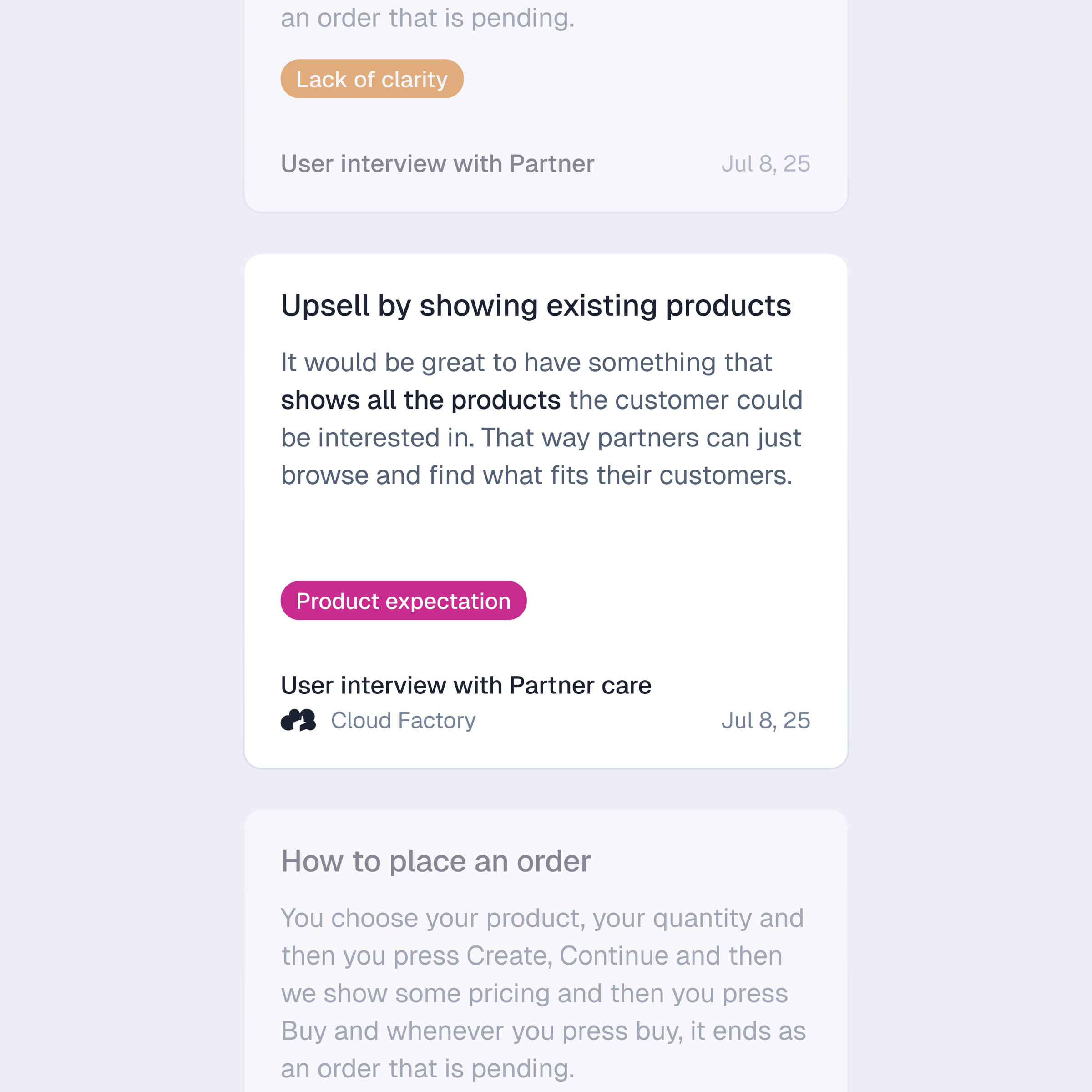 AI-powered product suggestions